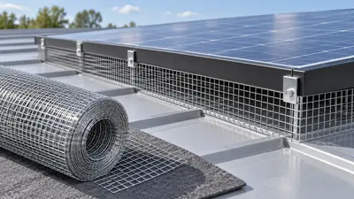 Galvanized Welded Mesh for Solar Panel Bird Exclusion: A Buyer Guide
