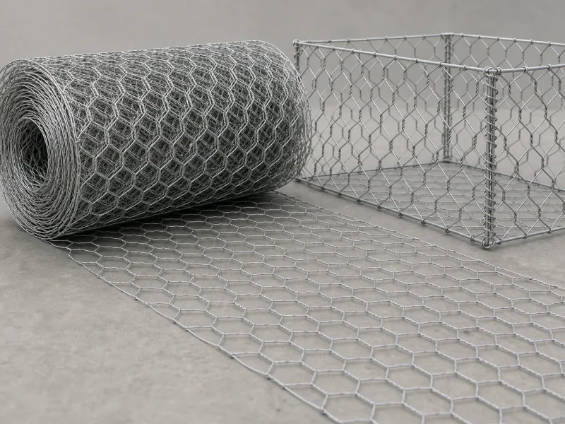 Galvanized Hexagonal Wire Mesh Roll