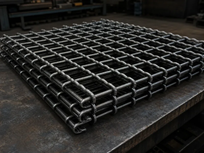 Best Selling Custom Made Major Vibrating Screen rust Prevention Metal Screen Mesh Safety Manganese Steel Metal Screen - Wire Mesh Product from Anping Mesh Factory