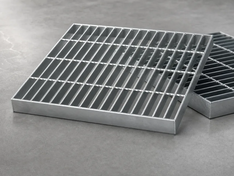 Hot-dipped Galvanized Mild Steel Serrated Grating for Outdoor Walkways Customizable Size - Wire Mesh Product from Anping Mesh Factory