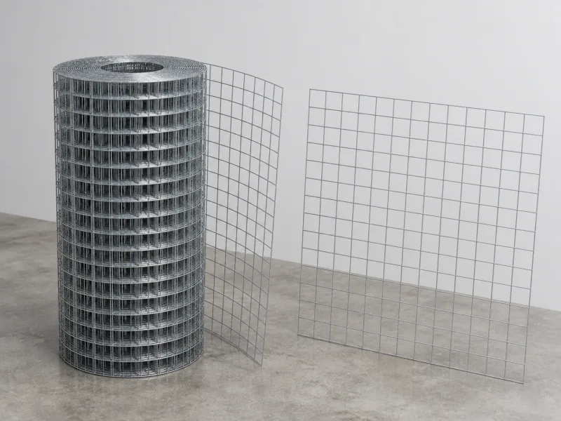 Steel Wire Mesh Fence Panels for Security and Perimeter Protection Construction Iron Building Wall Reinforcement - Wire Mesh Product from Anping Mesh Factory