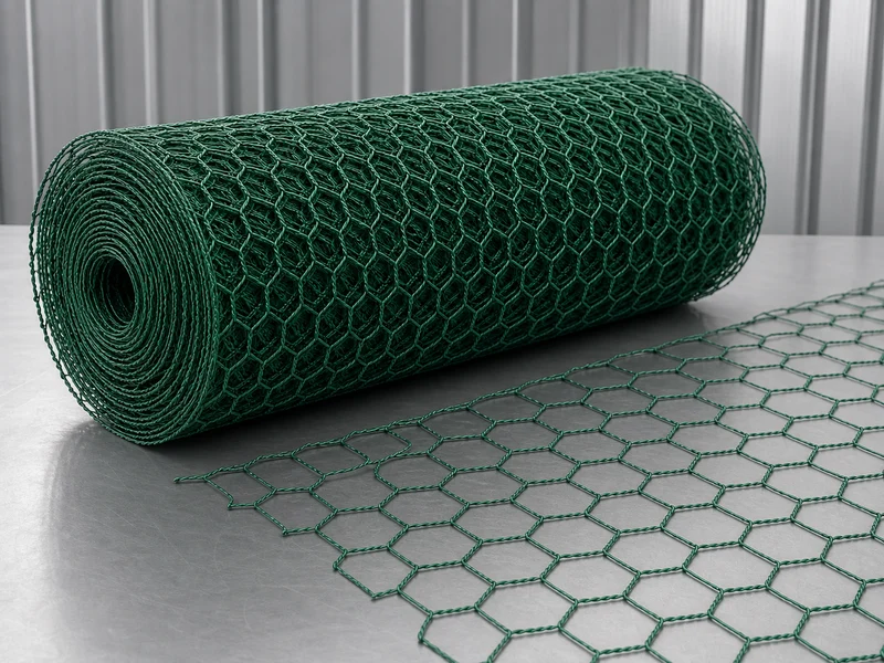 PVC Coated Hexagonal Wire Mesh Roll for Chicken Coop - Wire Mesh Product from Anping Mesh Factory