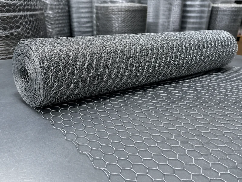1/2 Inch Galvanized Hexagonal Chicken Wire Mesh Roll - Wire Mesh Product from Anping Mesh Factory
