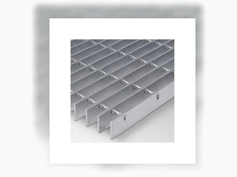 Galvanized Steel Grating Trench Drain Cover, 19W4 Pattern - Wire Mesh Product from Anping Mesh Factory