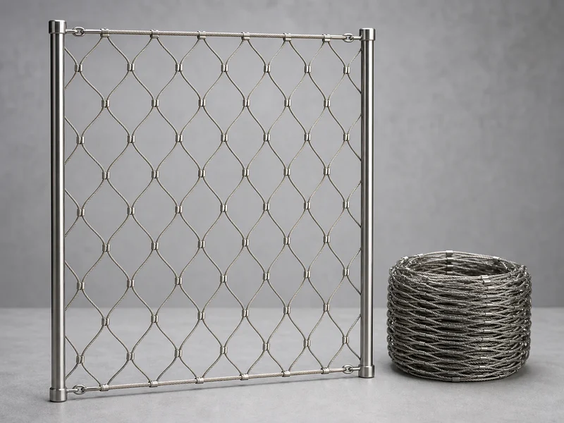 304 Stainless Steel Cable Mesh - Wire Mesh Product from Anping Mesh Factory
