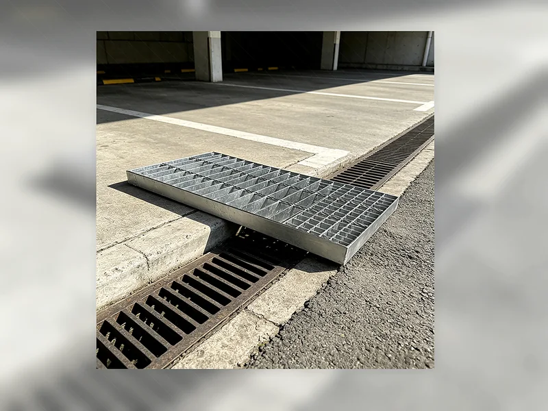 Steel Bar Grating Panel - Wire Mesh Product from Anping Mesh Factory
