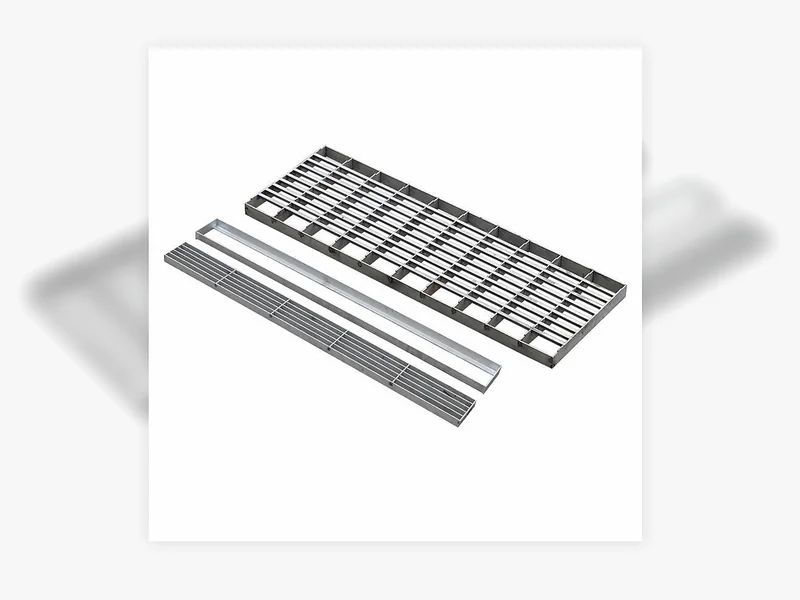 Galvanized Steel Platform Grating for Walkway - Wire Mesh Product from Anping Mesh Factory