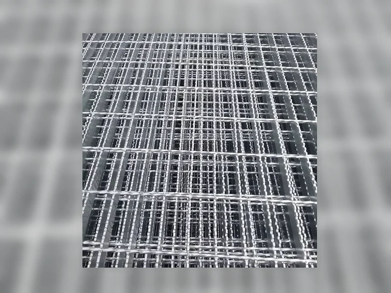 Galvanized Steel Grating for Patio, Balcony, and Pedestrian Decks - Wire Mesh Product from Anping Mesh Factory