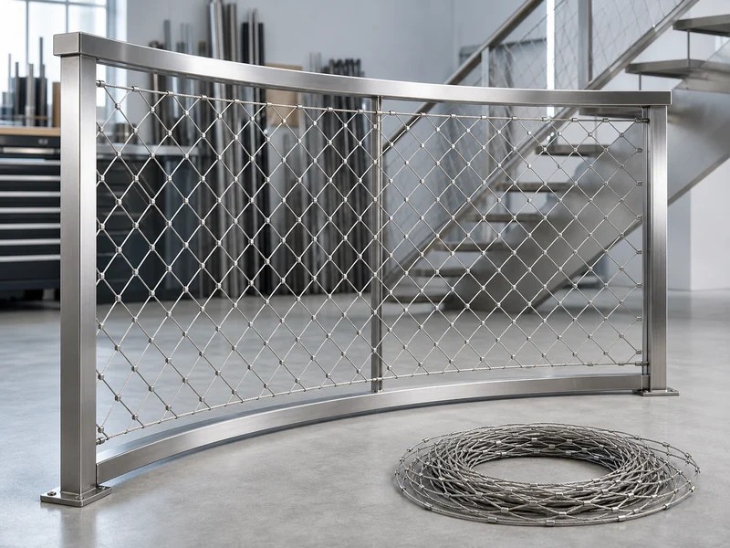 316 Stainless Steel Cable Mesh - Wire Mesh Product from Anping Mesh Factory