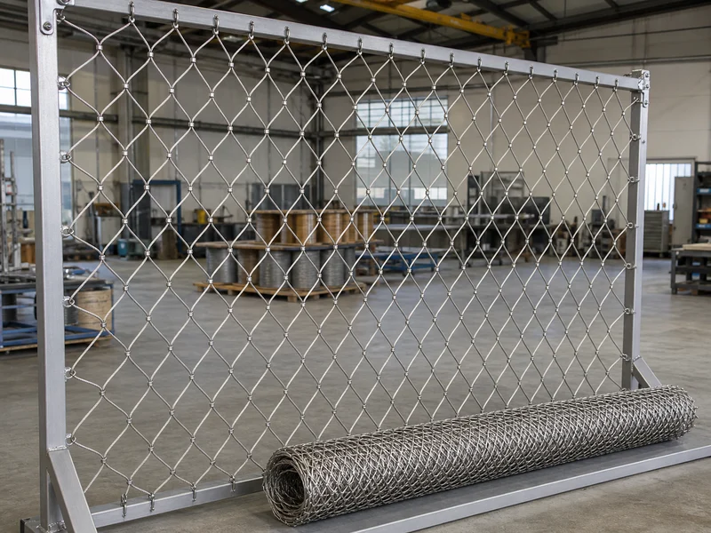 304/316 Stainless Steel Cable Mesh - Wire Mesh Product from Anping Mesh Factory